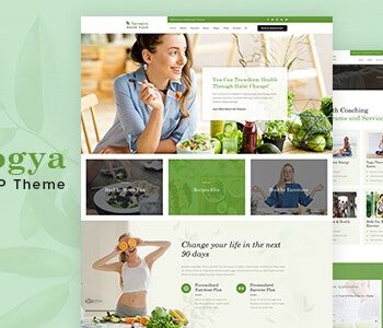 Aarogya | Nutrition  Dietitian WordPress Theme