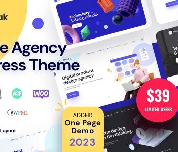 Abstrak – Agency  Portfolio Theme