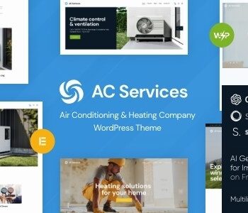 AC Services | Air Conditioning and Heating Company WordPress Theme