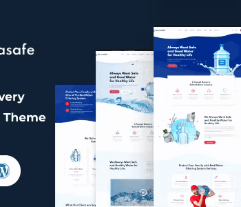 Acuasafe – Drinking Water Delivery WordPress Theme