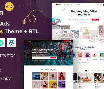 Adlin – Classified Ads Listing WordPress Theme 1.3