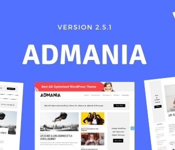 Admania – Adsense WordPress Theme With Gutenberg Compatibility 2.5.3