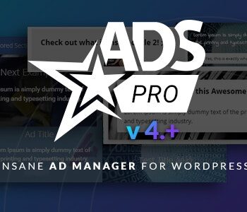 Ads Pro Plugin – Multi-Purpose WordPress Advertising Manager 4.8