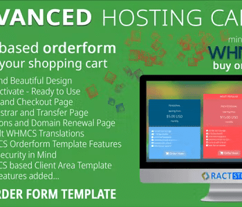Advanced Hosting Cart – WHMCS Order Form Template – One Page Review  Checkout 8.7