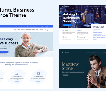 Advisero – Consulting WordPress Theme