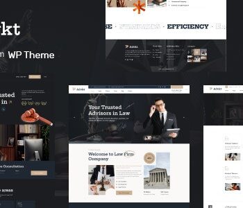 Advkt – Lawyer Attorney  Law Firm WordPress Theme