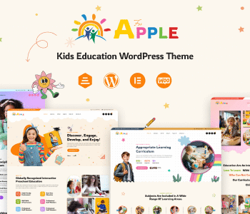 AforApple – Kids Education  LMS WordPress Theme