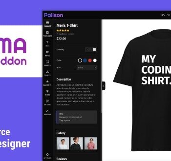 Agama – Product Designer For WooCommerce – Palleon Addon