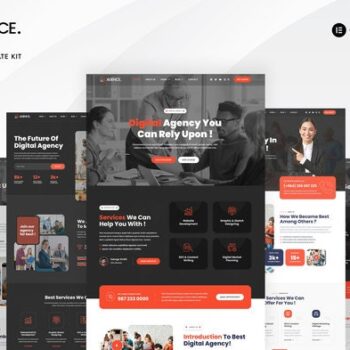 Agence – Digital Agency Elementor Pro Template Kit