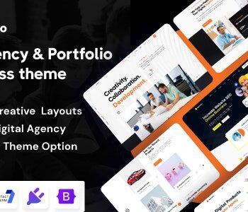 Agentieco – Creative Agency  Portfolio WordPress Theme