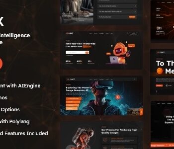 AI MAX – Artificial Neural Network AI WordPress Theme