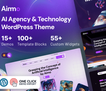 Aimo – AI Agency  Technology WordPress Theme