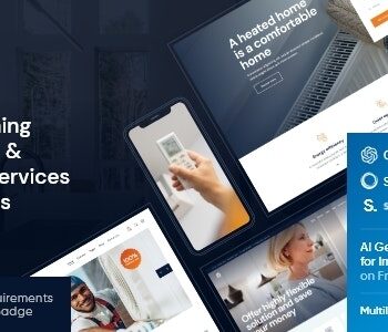 Air Supply | Conditioning Company and Heating Services WordPress Theme + RTL