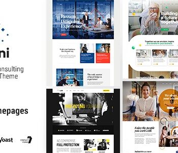 Ajani – Business  Consulting WordPress theme