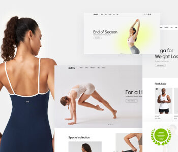 Aktive – Sports  Gym Fashion WordPress Theme