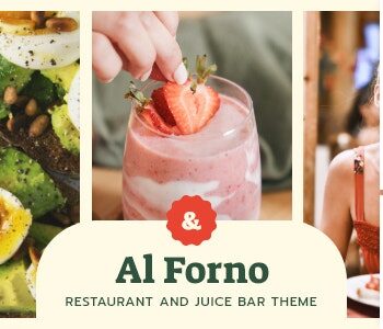 Al Forno – Restaurant and Juice Bar Theme