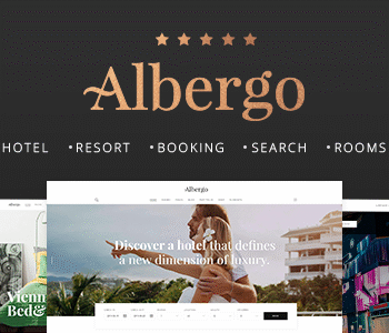Albergo – Hotel and Accommodation Booking WordPress Theme