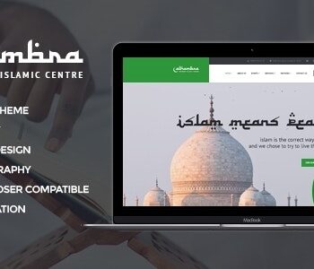 Alhambra | Mosque  Islamic Centre Church WordPress Theme + RTL