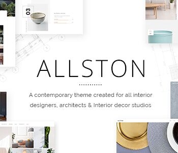 Allston – Contemporary Interior Design and Architecture Theme