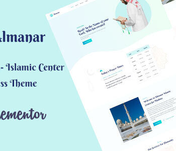 Almanar – Islamic Center WordPress Theme