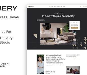 Ambery – Interior Design WordPress Theme