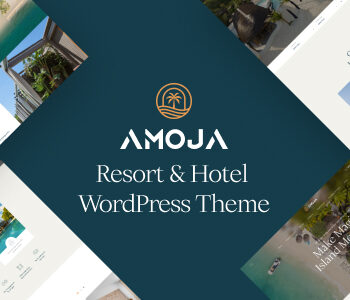 Amoja – Resort  Hotel WordPress Theme