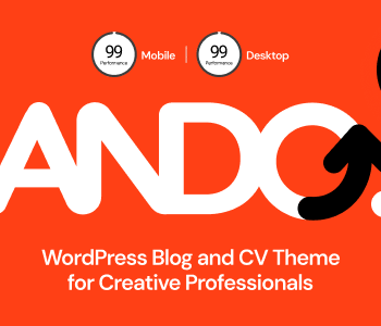 Ando – WordPress Blog and CV Theme for Creative Professionals