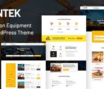 Antek – Construction Equipment Rentals WordPress Theme