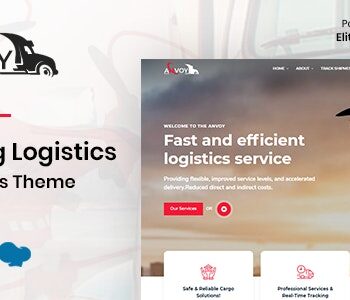Anvoy –  Logistics WordPress Theme