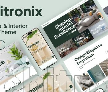Architronix – Creative Interior Exterior Architecture Design Portfolio WordPress Theme