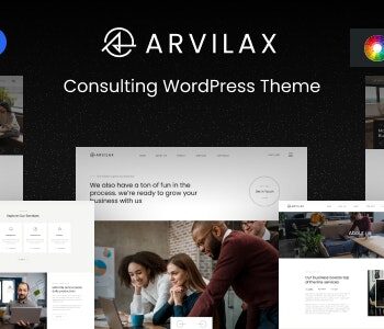 Arvilax – Business Consulting WordPress Theme