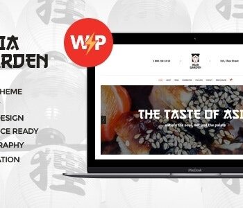 Asia Garden | Asian Food Restaurant WordPress Theme