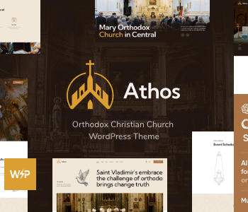 Athos – Orthodox Christian Church WordPress Theme