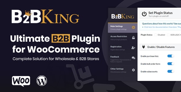 B2BKing – The Ultimate WooCommerce B2B Wholesale Plugin