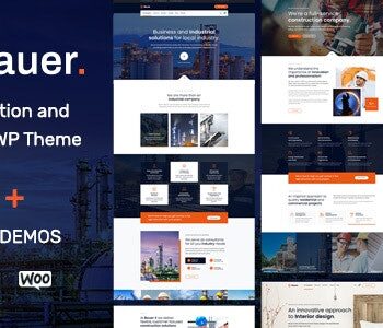 Bauer | Construction and Industrial WordPress Theme