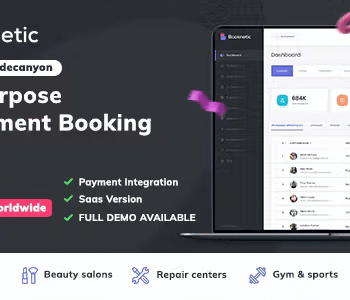 Booknetic – WordPress Booking Plugin for Appointment Scheduling [SaaS Version] 2.6.2