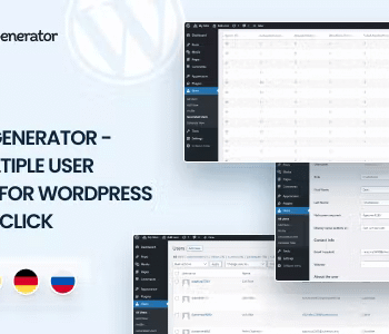 Bulk User Generator – Create Multiple User Accounts for WrodPress at a Single Click