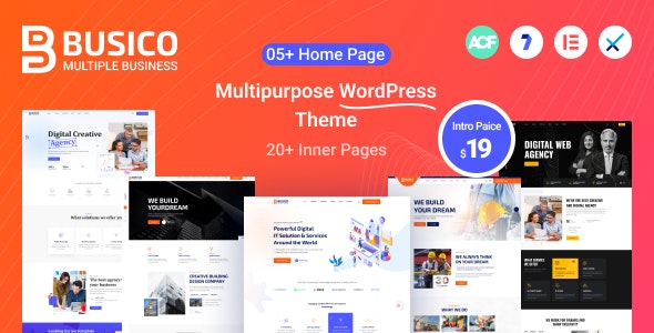 Busico – Multipurpose Business Technology Theme