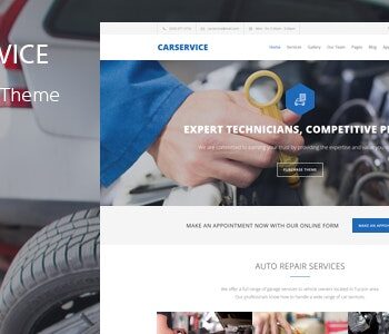 Car Service – Auto Mechanic & Car Repair WordPress Theme