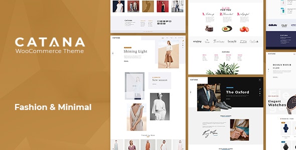 Catana – Fashion Minimal WooCommerce WordPress Theme