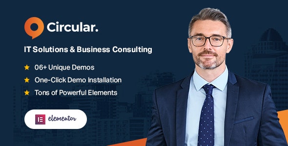 Circular – IT Solutions Business Consulting Elementor WordPress Theme