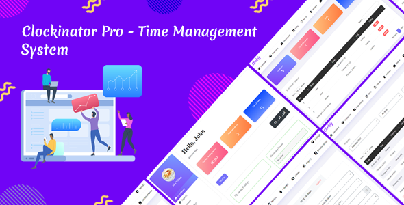 Clockinator Pro – Time Management system