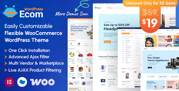 Ecom – Multipurpose WooCommerce WordPress Theme