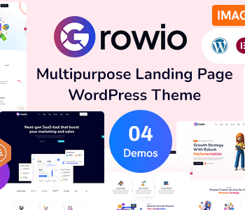 Growio – Landing Page WordPress Theme