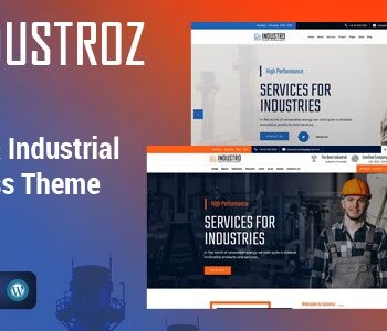 Industroz – Factory  Industrial WordPress Theme 5.0