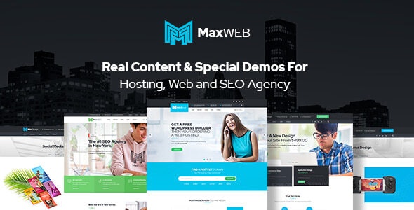 MaxWeb – Hosting SEO Agency WordPress Theme