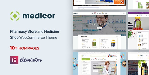 Medicor – Medical Clinic Pharmacy WooCommerce WordPress Theme