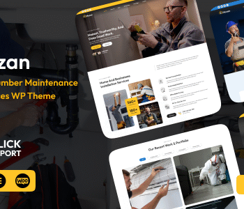 Mezon – Plumber, Handyman Services WordPress Theme