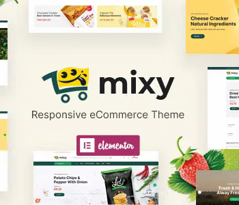 Mixy – Organic Food Store WordPress Theme
