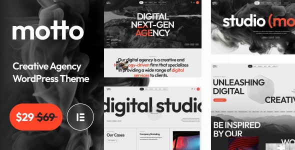 Motto – Creative Agency Startup WordPress Theme
